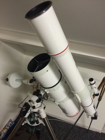 Bresser 90mm refractor and 130mm newtonian on motorized skywatcher EQ5 mount